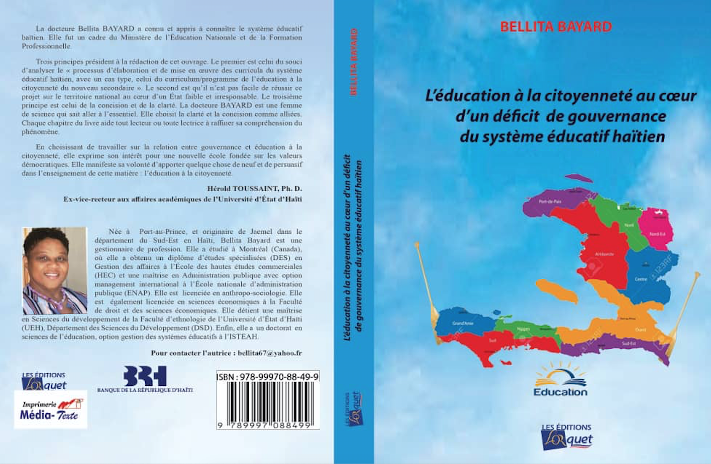 Éducation à la citoyenneté : docteure Bellita Bayard nous livre un ouvrage de référence !